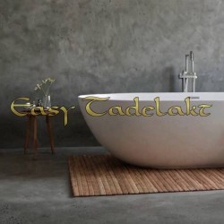 Salle de bain moderne. Tadelakt Basico