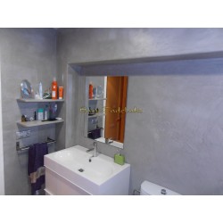 Bathroom without tiles. Pack for Bath renovation